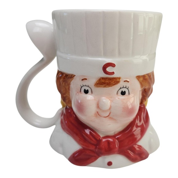 Vintage NIB 1998 Campbell Soup Mug Benjamin Medwin Collectible Chef - Picture 4 of 10
